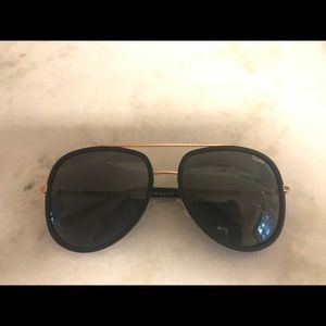Quay Needing Fame Aviator Sunglasses